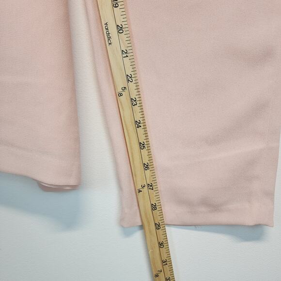 Vtg Campagnie Express Pleated Dress Pants Slacks Size S  28" Light Pink Baggy - Picture 11 of 13
